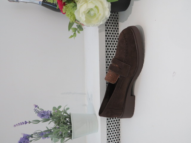 Półbuty Damskie 77-480 BROWN 36-41 1