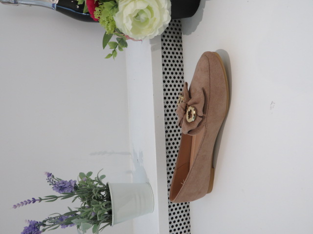 Baleriny Damskie 1639-161 KHAKI 36-41 1