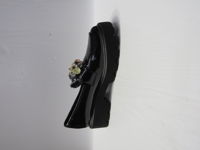 Półbuty Damskie A22-297 BLACK 36-41 1