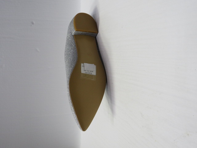 Baleriny Damskie AGF-JX-386 SILVER 36-41 2