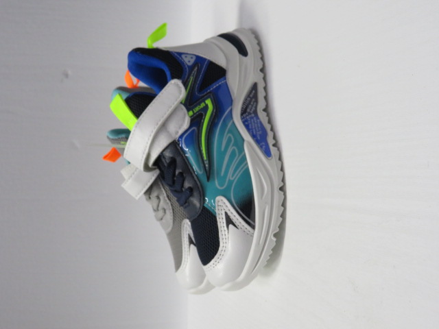 Buty Sportowe Dziecięce AWL-K123 BLACK-RED/NAVY-ROYAL/GREY-ORANGE 25-30