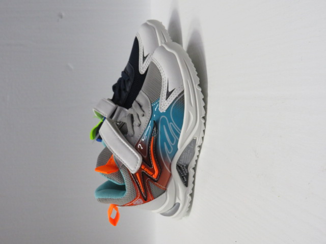 Buty Sportowe Dziecięce AWL-K123 BLACK-RED/NAVY-ROYAL/GREY-ORANGE 25-30 1