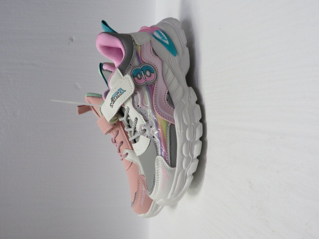 Buty Sportowe Dziecięce AZK-8 BLACK/PINK/L.GREY 31-36