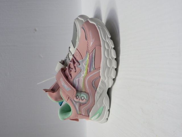 Buty Sportowe Dziecięce AZK-8 BLACK/PINK/L.GREY 31-36 1