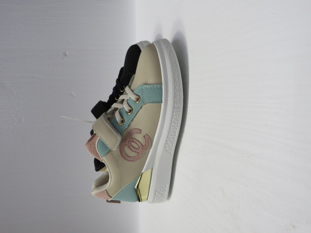 Buty Sportowe Dziecięce AF-23-8 BLACK/WHITE/BEIGE 31-36 1