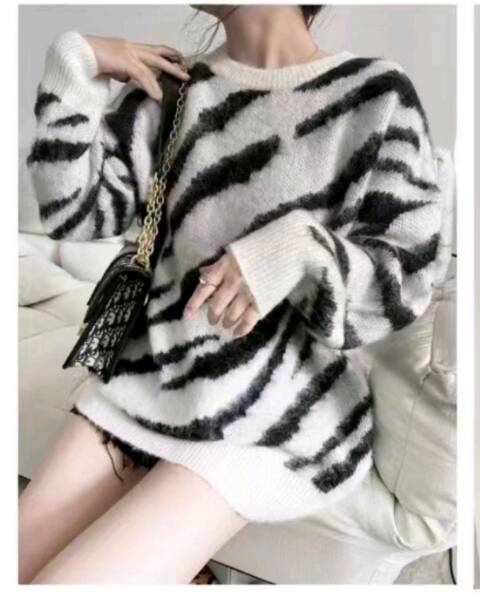 Sweter damskie 8223 Mix kolor Standard 1