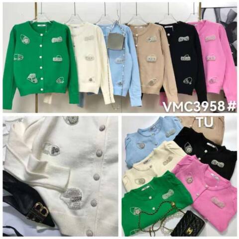 Sweter damskie VMC3958 Mix kolor Standard