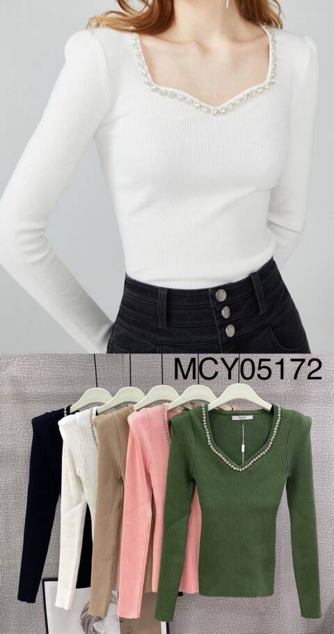 Sweter damskie VCY05172 Mix kolor Standard 1