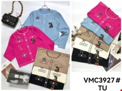 Sweter damskie VMC3927 Mix kolor Standard