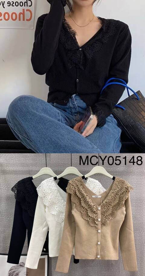 Sweter damskie MCY05148 Mix kolor Standard 1