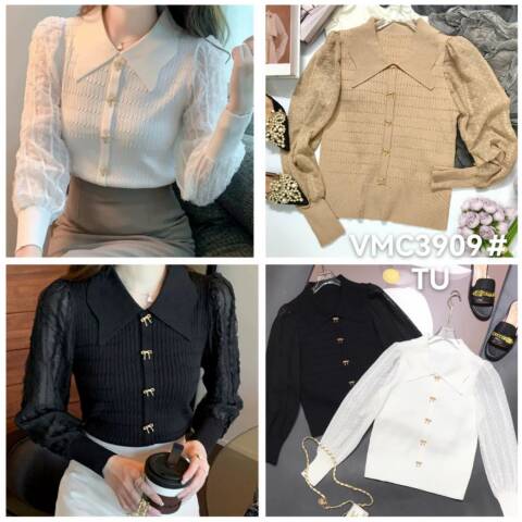 Sweter damskie VMC3909 Mix kolor S-L