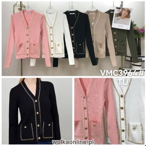 Sweter damskie VMC3964 Mix kolor Standard