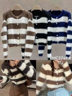 Sweter damskie VMC3749 Mix kolor Standard