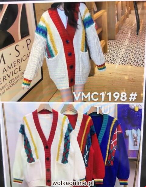 Sweter damskie VMC1198 Mix kolor S-L