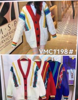 Sweter damskie VMC1198 Mix kolor S-L