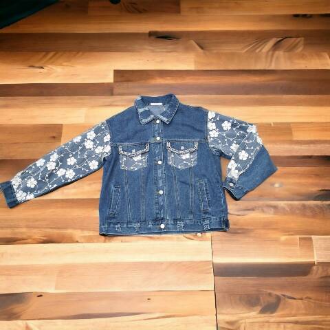 Kurtka jeansow damskie 8271 1 kolor S-L 1