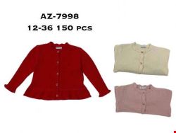 Sweter dziewczęce AZ-7998 Mix kolor 12-36