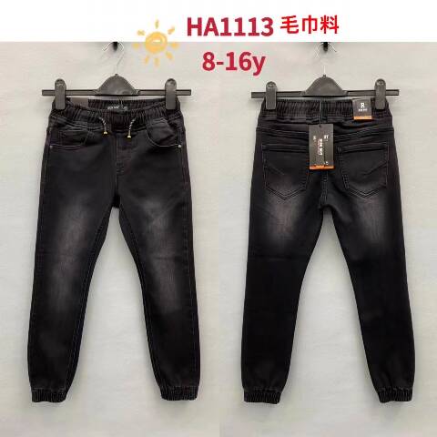 Jeansy chłopięce HA1113 Mix kolor 8-16