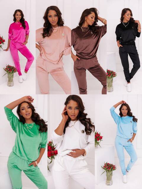 Komplet damskie 9746 Mix kolor Standard