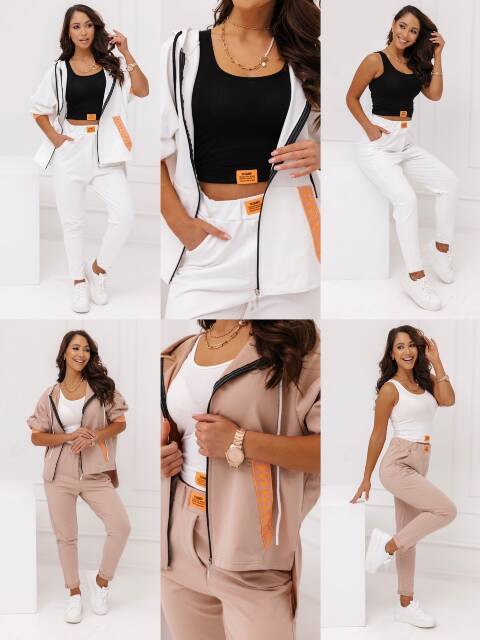 Komplet damski 3 części 9762 1 kolor S-XL (Towar Tureckie) 1