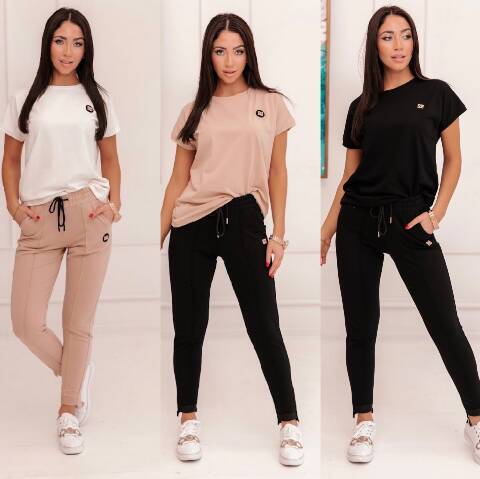 Komplet damskie 9774 1 kolor S-XL (Towar Tureckie)