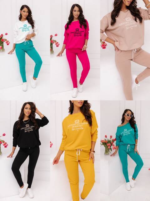 Komplet damskie 9776 1 kolor S-XL (Towar Tureckie) 1