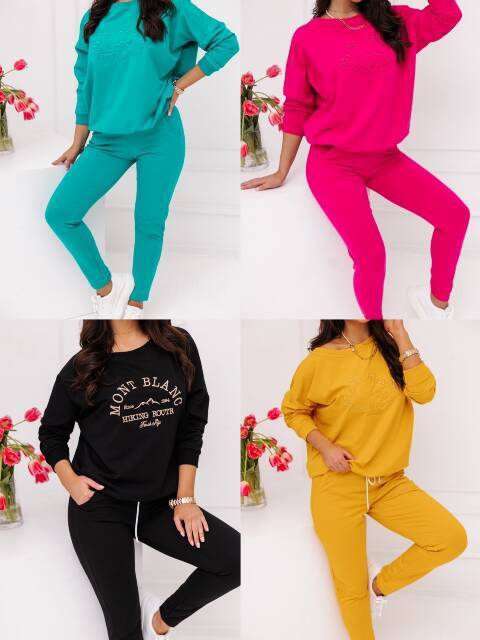 Komplet damskie 9778 1 kolor S-XL (Towar Tureckie)