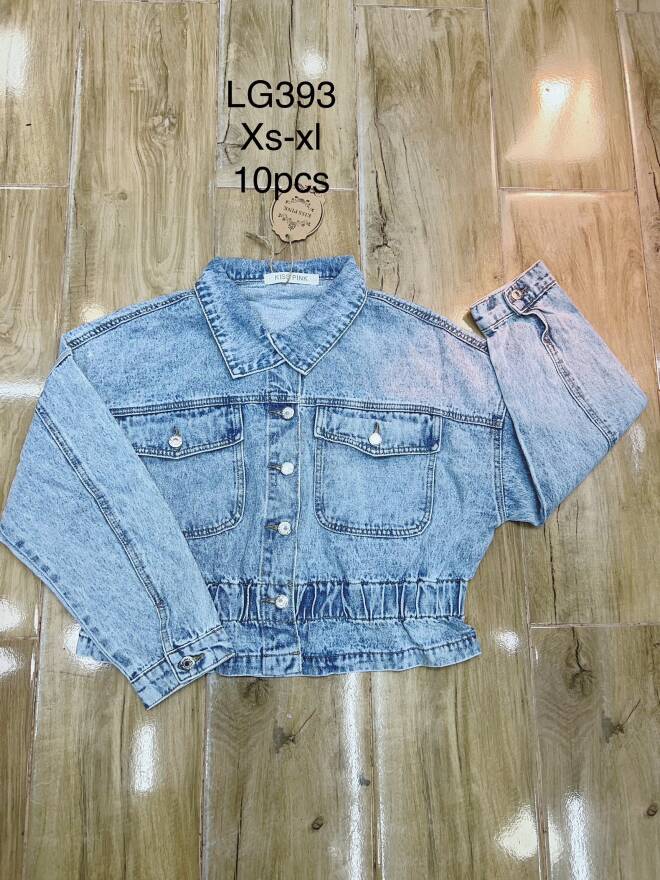 Kurtka jeansowa damskie LG393 1 kolor  XS-XL 1
