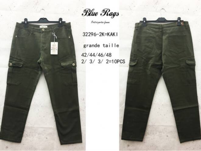 Jeansy damskie 32296-2K 1 kolor  42-48 1