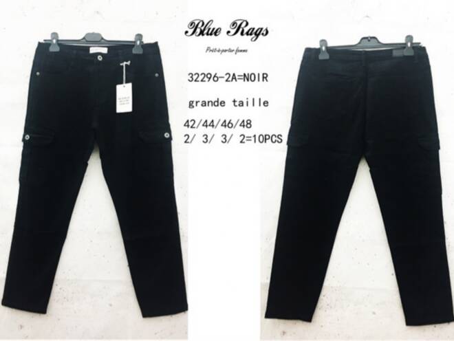 Jeansy damskie 32296-2A 1 kolor  42-48 1