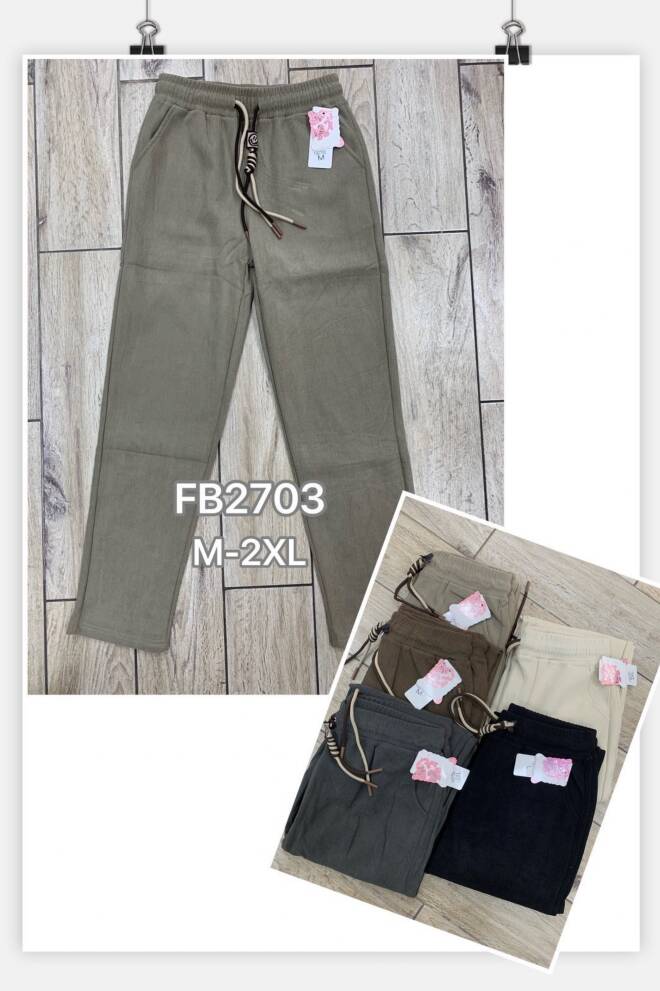 Jeansy damskie FB2703 Mix KOLOR  M-2XL (TOWAR CHINA) 1