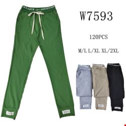 Spodnie damskie W7593 Mix KOLOR  M-2XL (TOWAR CHINA)