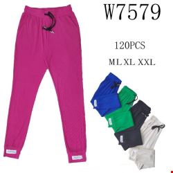 Spodnie damskie W7579 Mix KOLOR  M-2XL (TOWAR CHINA)