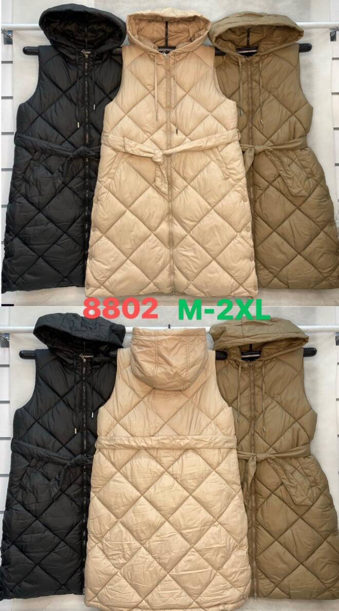 Kamizelka damskie 8802 1 kolor  M-2XL(TOWAR CHINA) 1