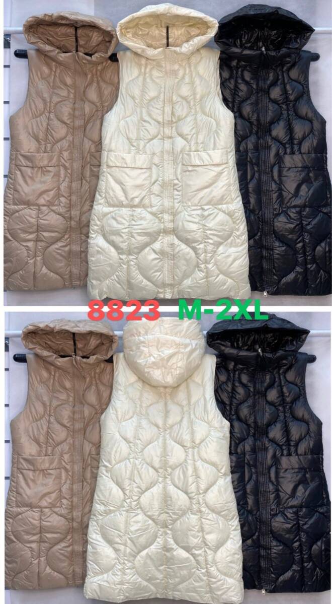 Kamizelka damskie 8823 1 kolor  M-2XL(TOWAR CHINA) 1