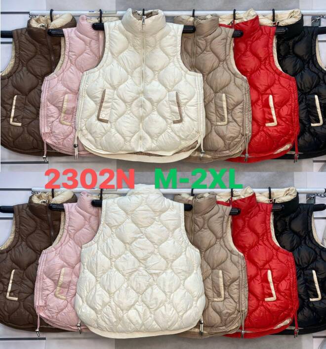 Kamizelka damskie 2302N 1 kolor  M-2XL(TOWAR CHINA) 1