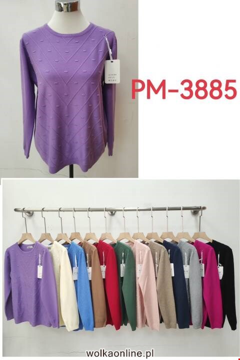 Sweter Damskie PM-3885 Mix kolor XL-3XL