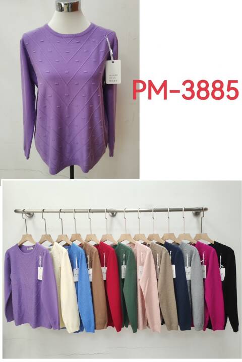 Sweter Damskie PM-3885 Mix kolor XL-3XL 1