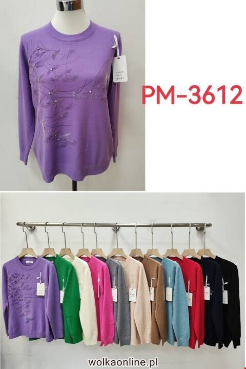 Sweter Damskie PM-3612 Mix kolor XL-3XL