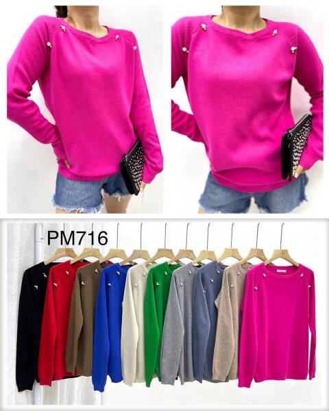 Sweter Damskie PM716 Mix kolor XL-3XL 1