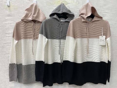 Sweter Damskie 1422 Mix kolor XL-3XL 1