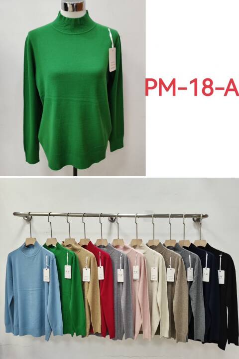 Sweter Damskie PM-18-A Mix kolor XL-3XL 1