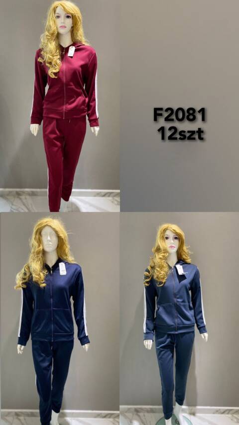 Komplet damskie F2081 Mix kolor S-2XL 1
