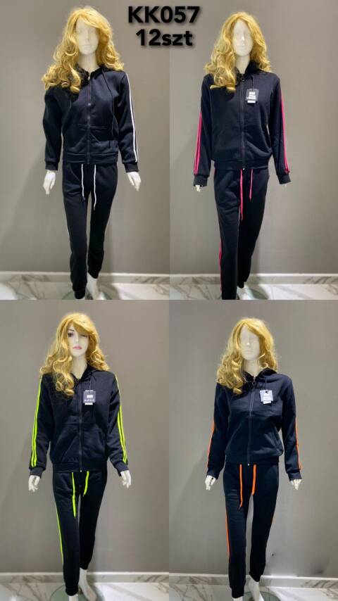 Komplet damskie KK057 Mix kolor S-2XL 1