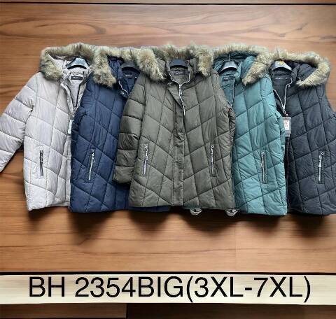 Kurka zimowa damskie BH2354BIG 1 kolor 3XL-7XL 1