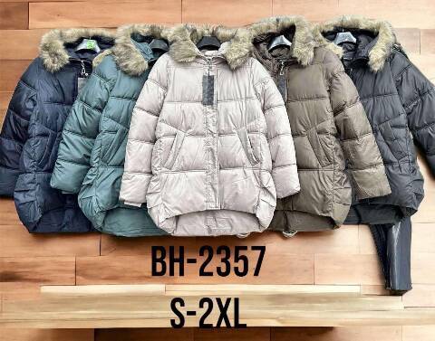 Kurka zimowa damskie BH2357 1 kolor S-2XL