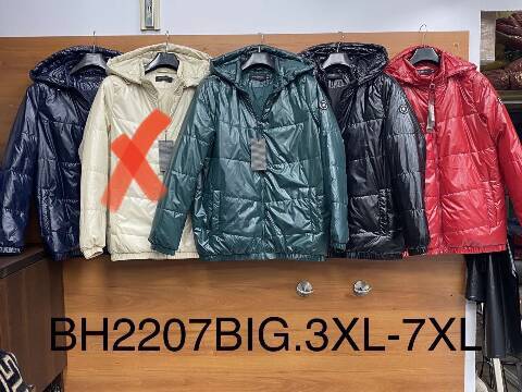 Kurtka wiosena damskie BH2207BIG 1 kolor 3XL-7XL 1