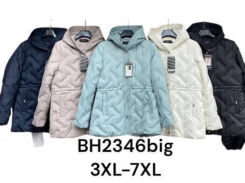 Kurtka wiosena damskie BH2346BIG 1 kolor 3XL-7XL 1
