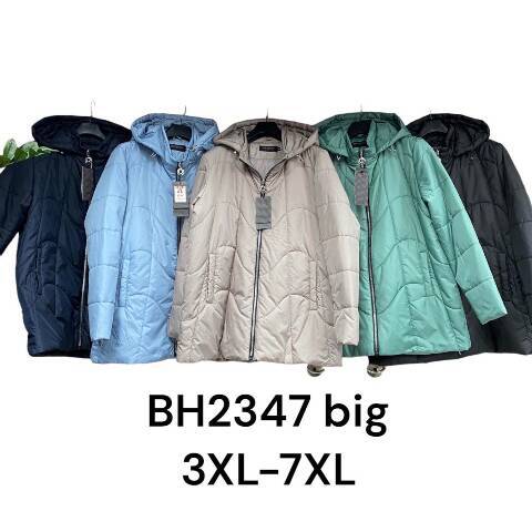 Kurtka wiosena damskie BH2347BIG 1 kolor 3XL-7XL 1