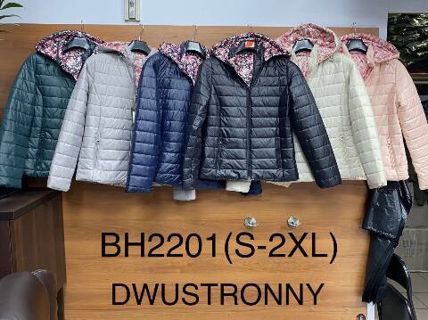 Kurtka wiosena damskie BH2201 1 kolor S-2XL